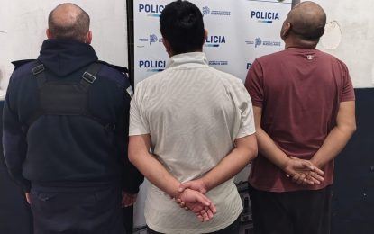 Aprehendieron a dos hombres y secuestraron 53 gramos de cocaína en Florencio Varela