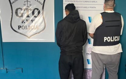 Aprehendieron a un joven acusado de abuso sexual en Florencio Varela