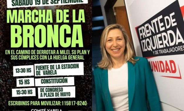 Bregman y Del Caño convocan a la Marcha de la Bronca el 19 de septiembre en Plaza de Mayo: «La lucha contra este Gobierno no puede esperar»