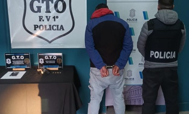 Allanaron una vivienda en Varela y detuvieron a un hombre: secuestraron un revólver y municiones