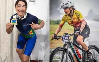 Dos ciclistas de Florencio Varela se consagraron campeonas provinciales de Rural Bike