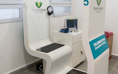 Comenzó a funcionar el tótem de Telemedicina en La Esmeralda
