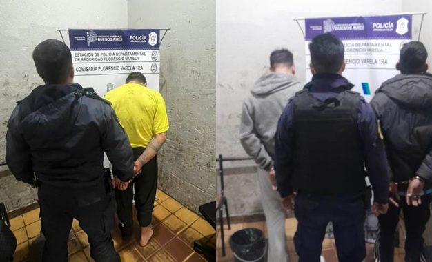 Tres hombres fueron interceptados tras una alerta por personas armadas y secuestraron un revólver