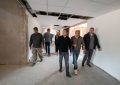 Andrés Watson inspeccionó el avance en la construcción de un nuevo edificio para la Escuela Secundaria Nº47