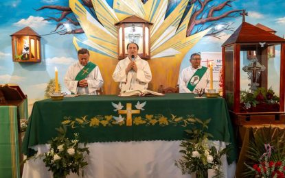 Florencio Varela conmemoró al Señor de los Milagros de Mailín