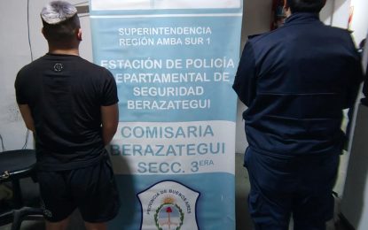 Allanaron una vivienda en Berazategui y secuestraron cocaína, un arma y más de 100 municiones
