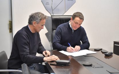 Andrés Watson y Gabriel Katopodis planificaron una histórica reactivación de obra en la Ruta Provincial Nº53