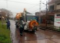 Relevamientos y operativos de limpieza por las lluvias en Florencio Varela