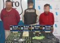 Dos detenidos y cocaína secuestrada tras allanamientos por venta de drogas en Varela