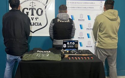 Dos detenidos por tenencia ilegal de armas de guerra