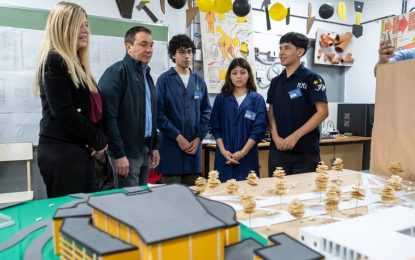 Estudiantes de la Técnica Nº4 exhibieron su ingenio en la muestra de proyectos anuales