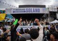 San Francisco Solano celebró sus 77 años con un desfile y shows en vivo: anunciaron más obras de pavimentación