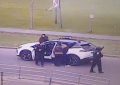 Un auto con pedido por robo fue detectado por el Anillo Digital y terminó interceptado en Varela