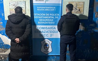 Intentó escapar en una moto con la numeración suprimida y lo reconoció una víctima de robo