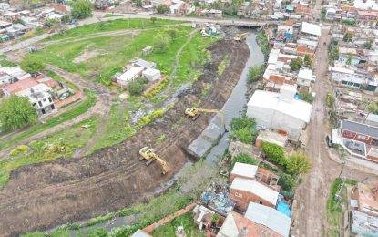 Florencio Varela refuerza la limpieza de arroyos y los controles hidráulicos ante los efectos de El Niño