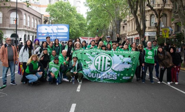 ATE Quilmes movilizó al Congreso por la universidad, la educación, la soberanía y la democracia