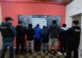 Intervención policial por agresión y tenencia de estupefacientes en Varela