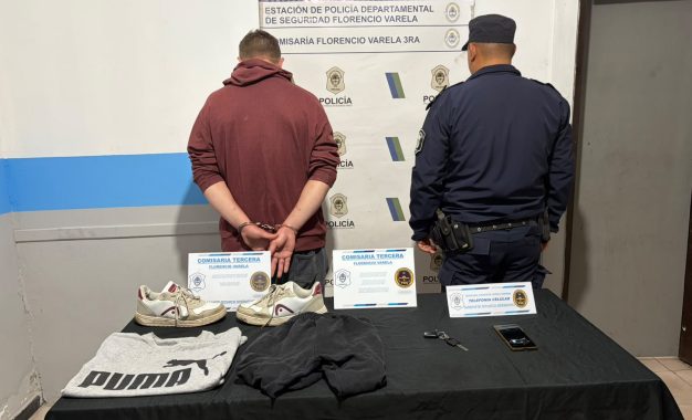 Detuvieron a un hombre por el robo a un supermercado Día en Varela